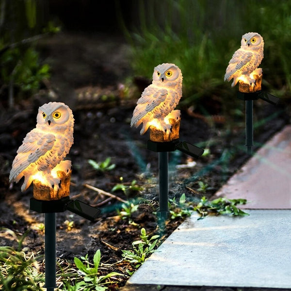 Decorative Owl Led Garden Lights