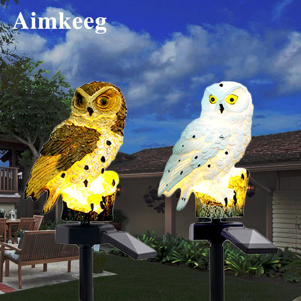 Decorative Owl Led Garden Lights
