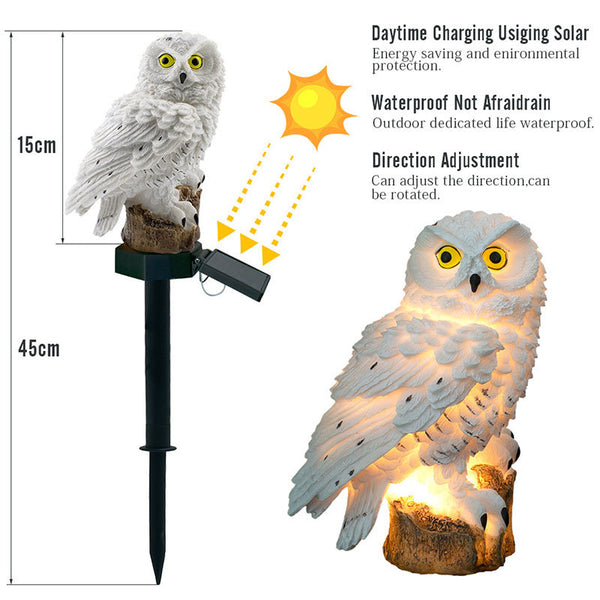 Decorative Owl Led Garden Lights