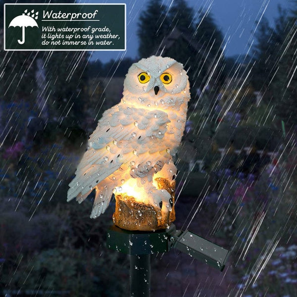 Decorative Owl Led Garden Lights