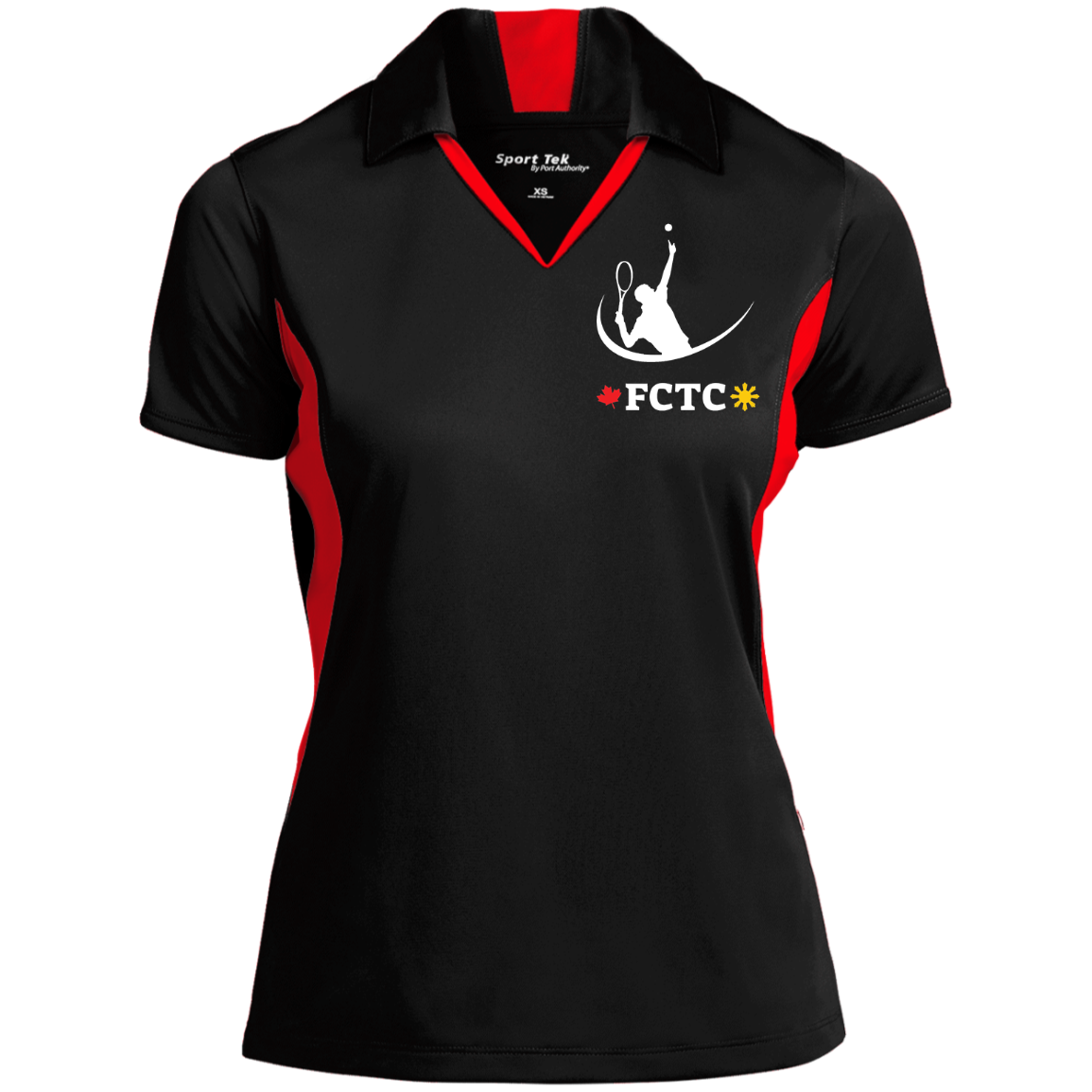 LST655 Ladies' Colorblock Performance Polo